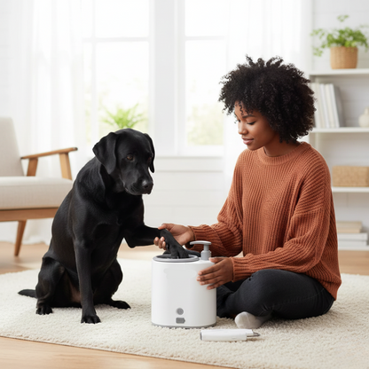 Pawvera™ Washer Cup – Electric Foot Cleaner