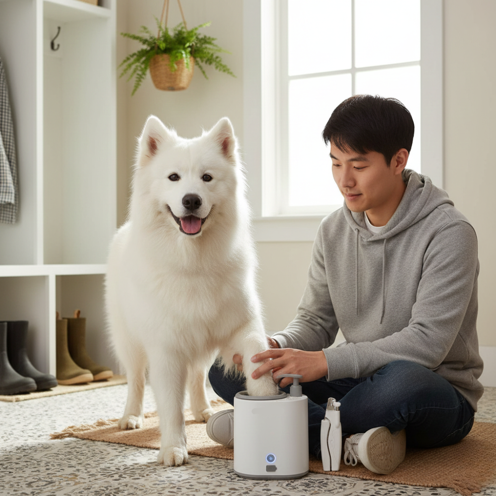 Pawvera™ Washer Cup – Electric Foot Cleaner