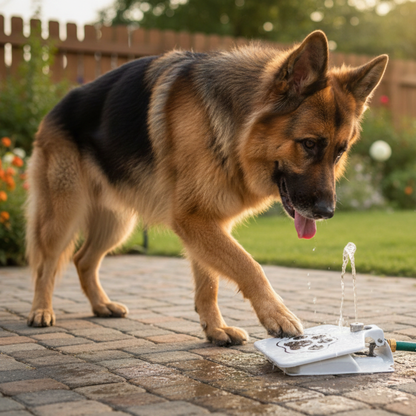 Pawvera™ Water Feeder – Outdoor Pet Fountain