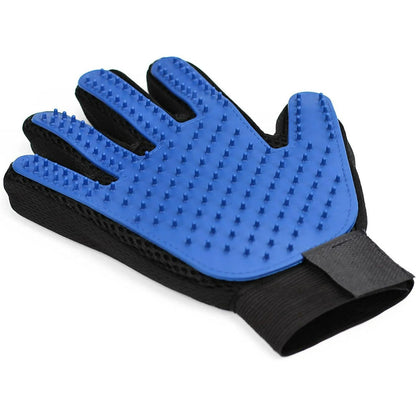 1 Pair Pet Grooming Cat Dog Rabbits Horse Gloves Pet Brush Glove Premium De-Shedding Glove