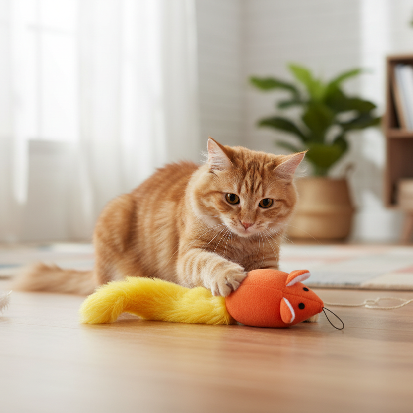 ALEF Minty Mouse Cat Toy