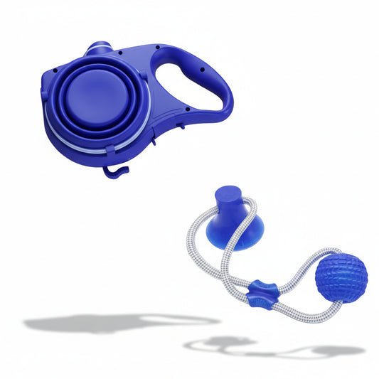 ALEF Supplies With Water Bottle, Cup, Pet Rope