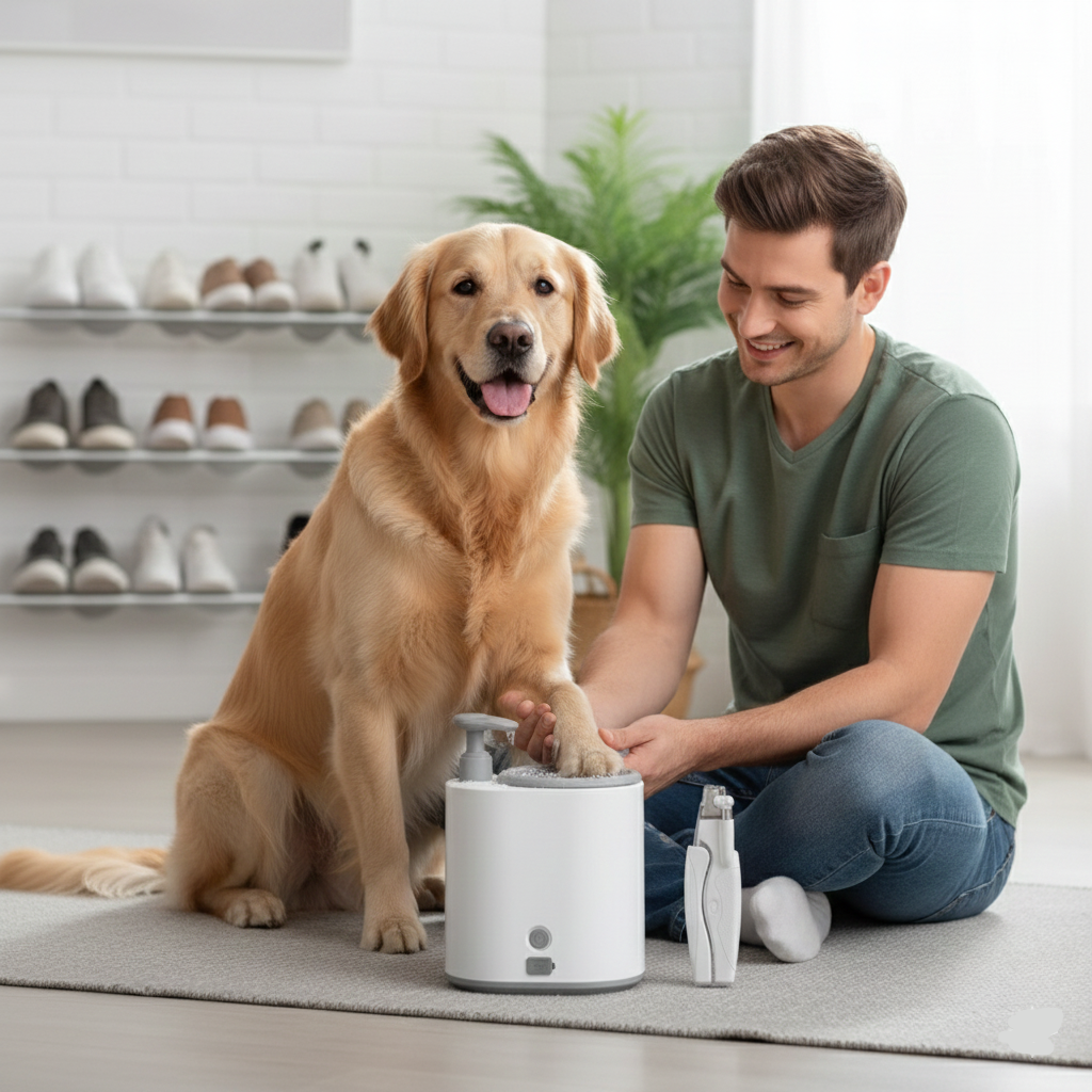 Washer Cup Electric Foot Cleaner For Pets Easy Paw Cleaning