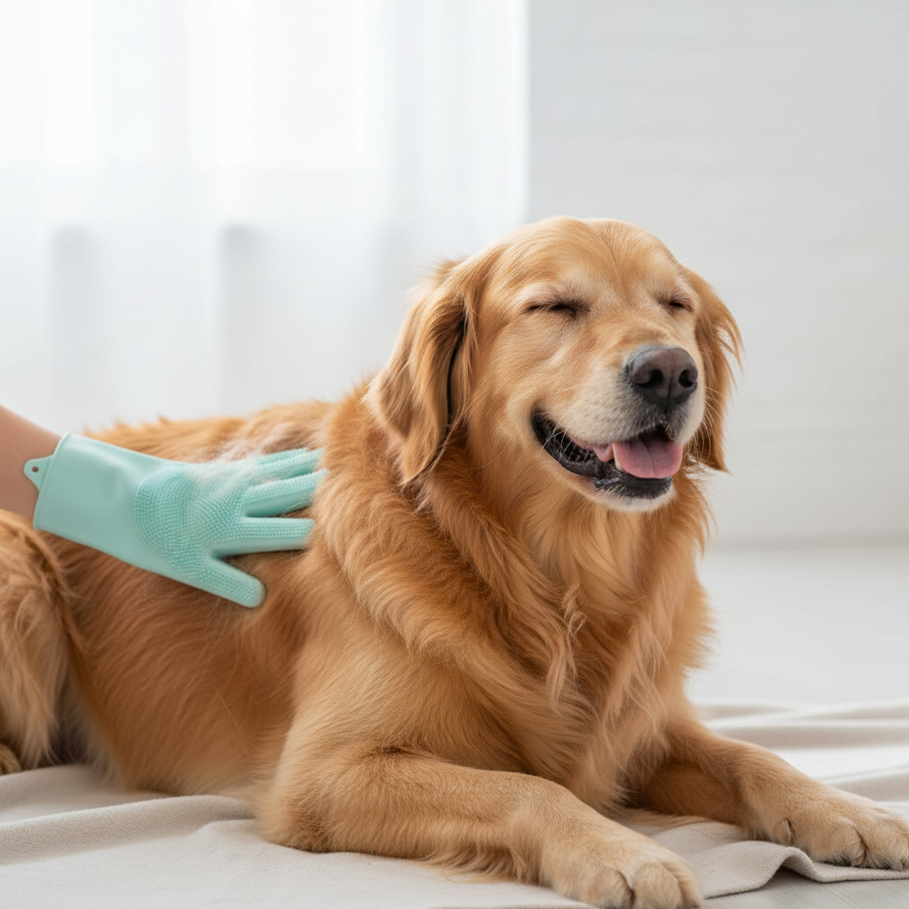 ِِِALEF FurFresh Pet Grooming Glove Wipes