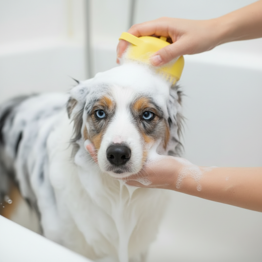 ِALEF Silicone Pet Grooming Brush