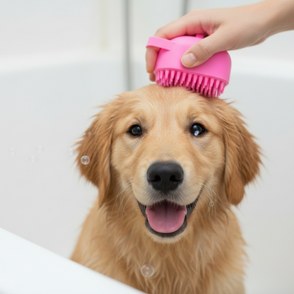 ِALEF Silicone Pet Grooming Brush