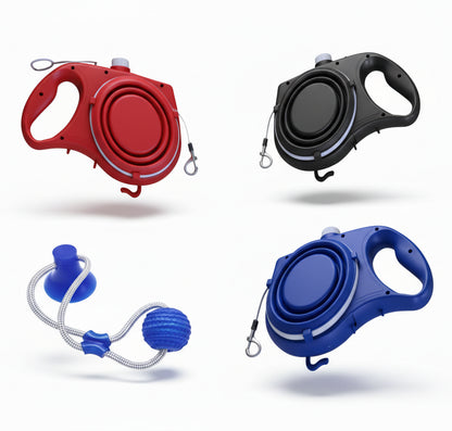 ALEF Supplies With Water Bottle, Cup, Pet Rope