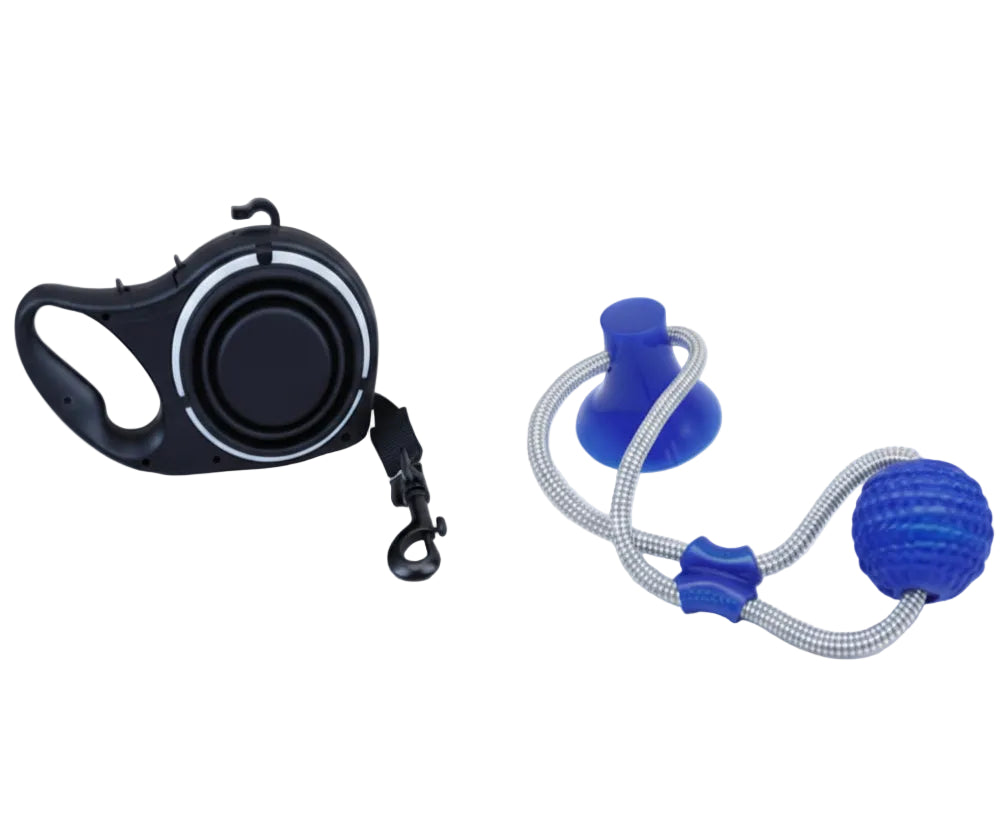 ALEF Supplies With Water Bottle, Cup, Pet Rope