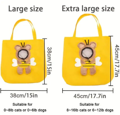 Pawvera Pet Carrier Bag For Dog And Cat Travel