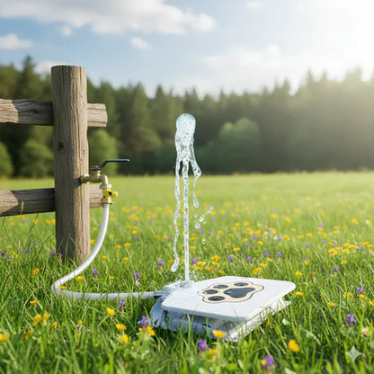 Pawvera™ Water Feeder – Outdoor Pet Fountain