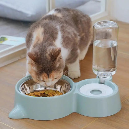 ALEF TwinServe Stainless Steel Pet Bowls