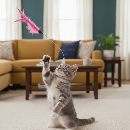 Alef Cat Teaser Wand