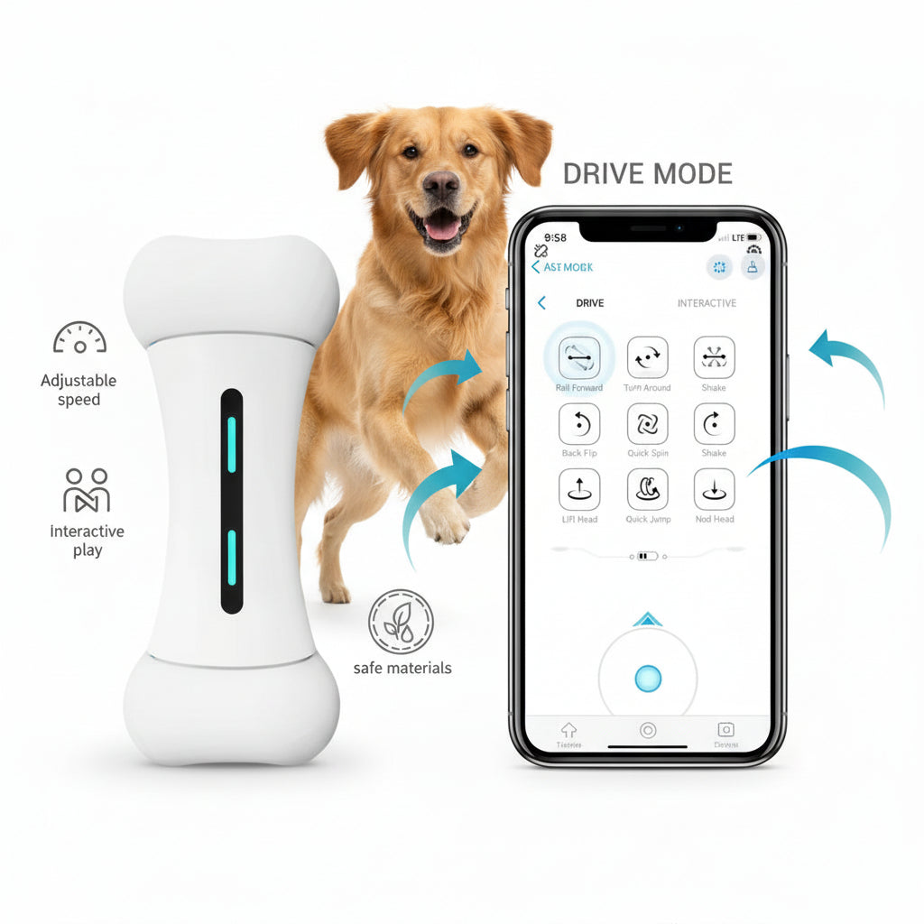 Bone Rush Smart Pet Toy Interactive Fun Toy For Dogs