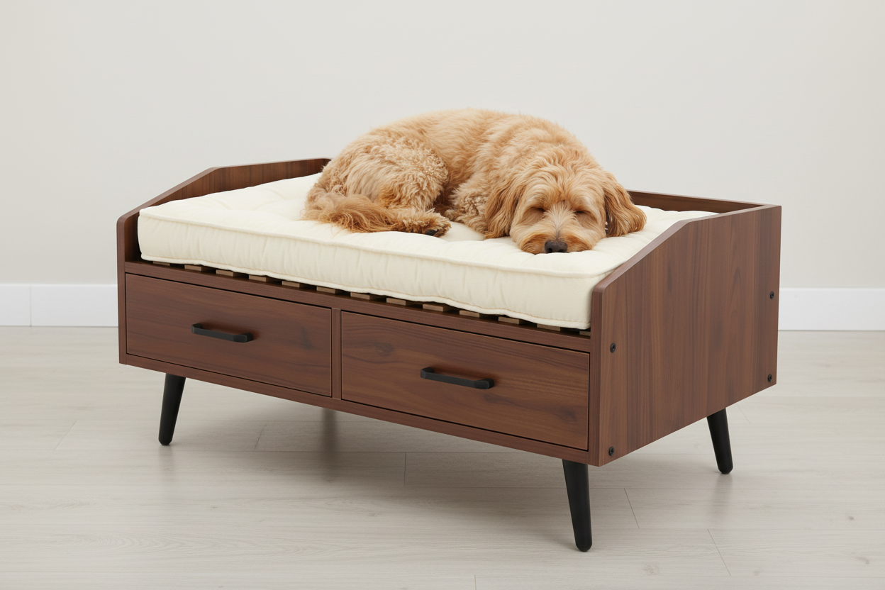Pawvera Elevated Pet Bed For Dogs And Cats Comfortable Raised Bed