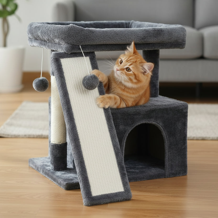 ALEF  Compact Cat Tower